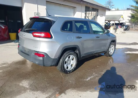 2017 Jeep Cherokee Sport from USA, damaged, VIN 1C4PJMAB4HW581093